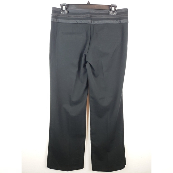 Maurices Wide Leg Slacks Black 5/6 - Picture 4 of 5